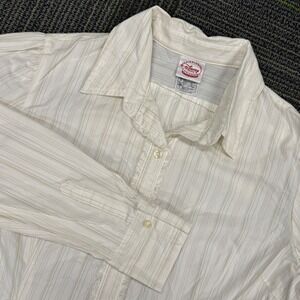 Disney Store Exclusive‎ Tinkerbell Fabulously Feisty Striped Button Down Shirt